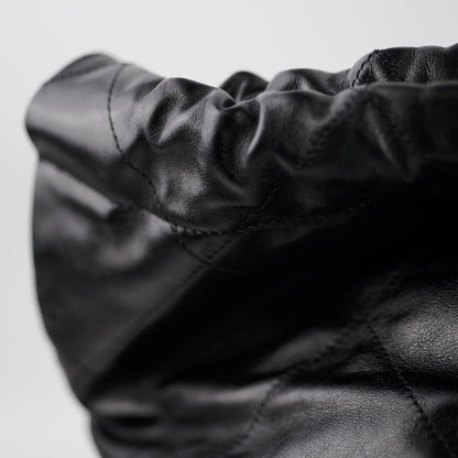 Chanel 22 Calfskin Large GHW Black Microchip - photo 13