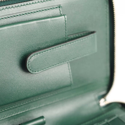 Gucci Guccissima Leather Travel Wallet Green - photo 11