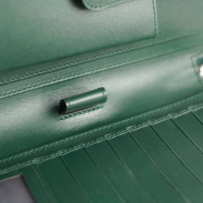 Gucci Guccissima Leather Travel Wallet Green - photo 12