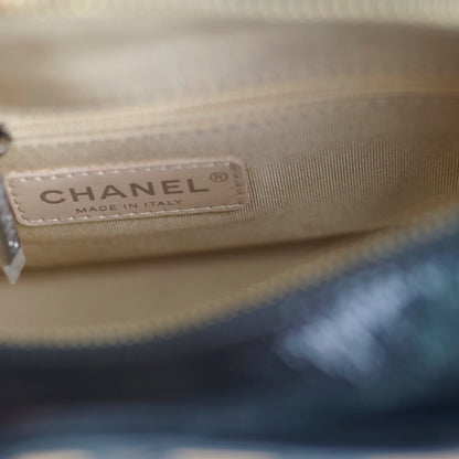 Chanel Small Raffia Gabrielle Bag Black/Brown 2019 - photo 11