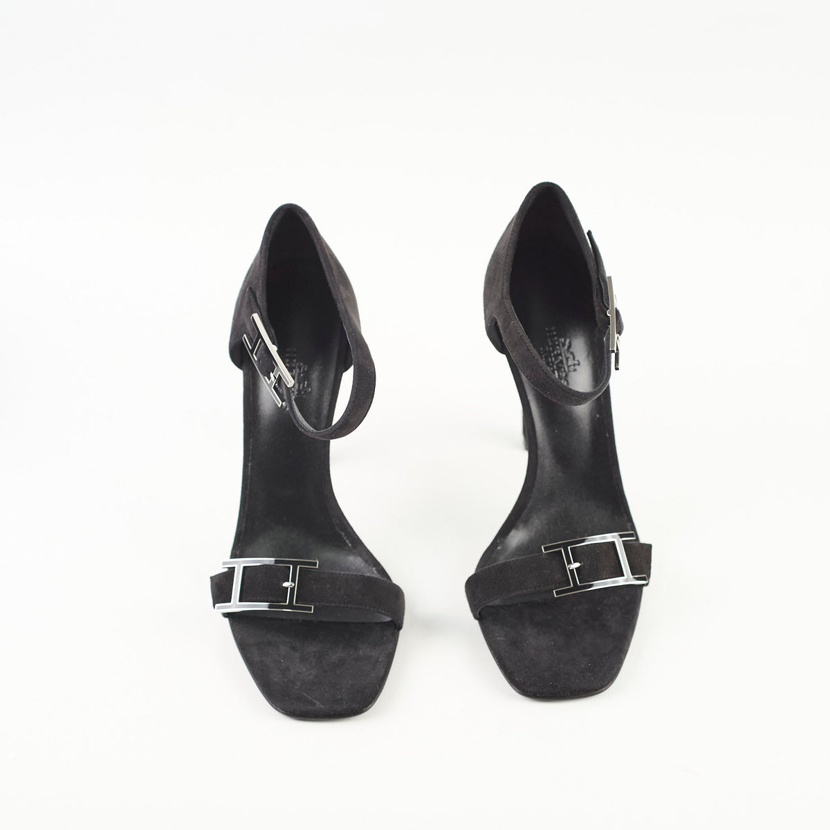 Hermes Judy 105 Sandals Black Size 38 - photo 2