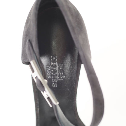 Hermes Judy 105 Sandals Black Size 38 - photo 5