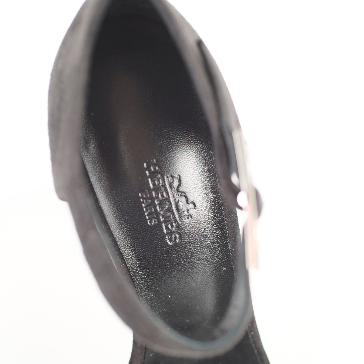Hermes Judy 105 Sandals Black Size 38 - photo 4