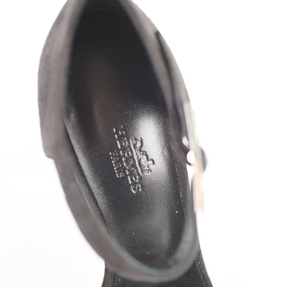 Hermes Judy 105 Sandals Black Size 38 - photo 4