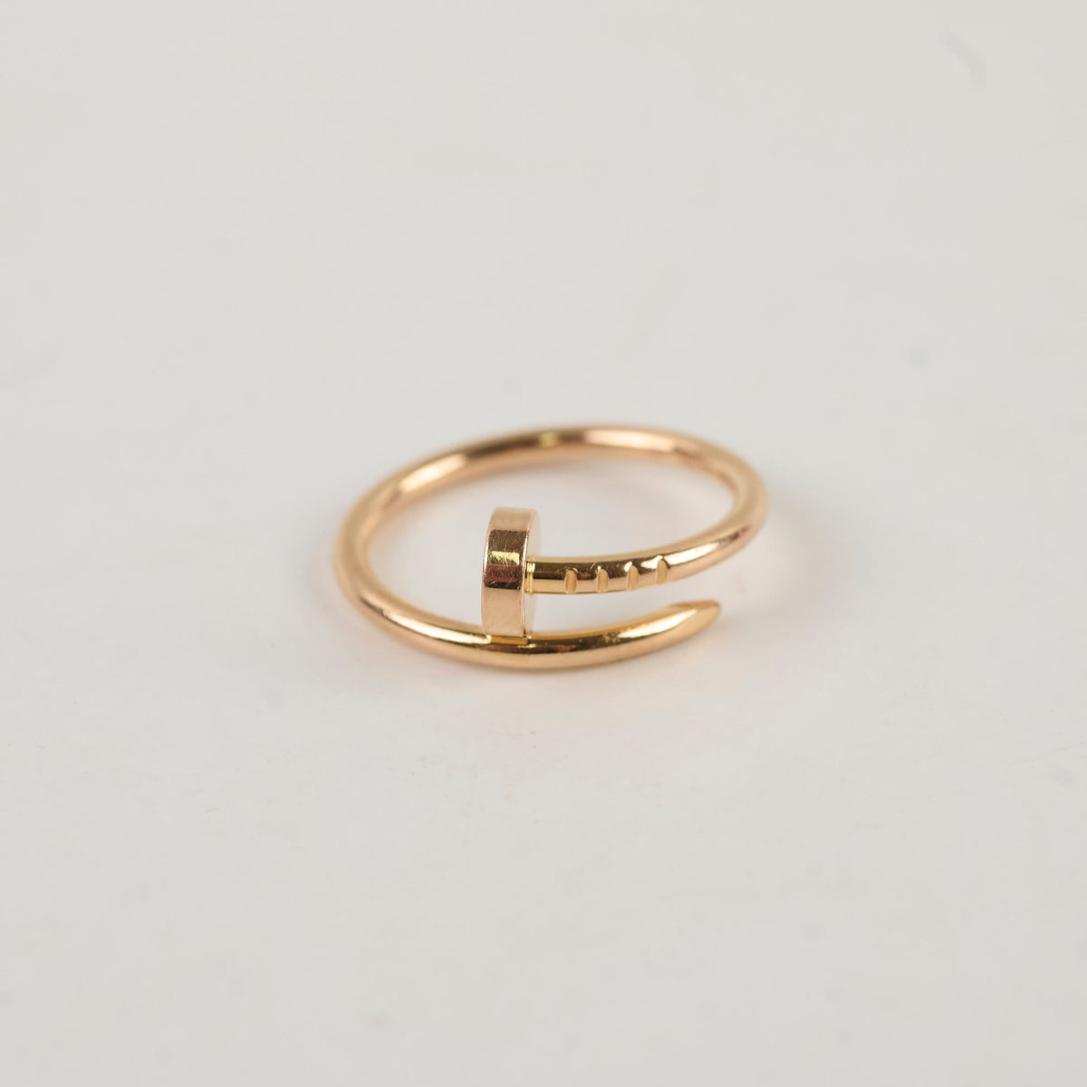 Cartier Juste Un Clou Ring Small Model Pink Gold Size 53 - photo 5