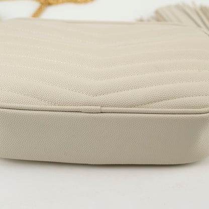Saint Laurent Mini Lou Camera Bag Cream - photo 6