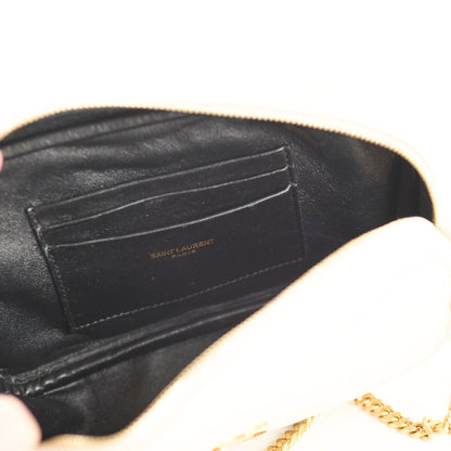 Saint Laurent Mini Lou Camera Bag Cream - photo 10