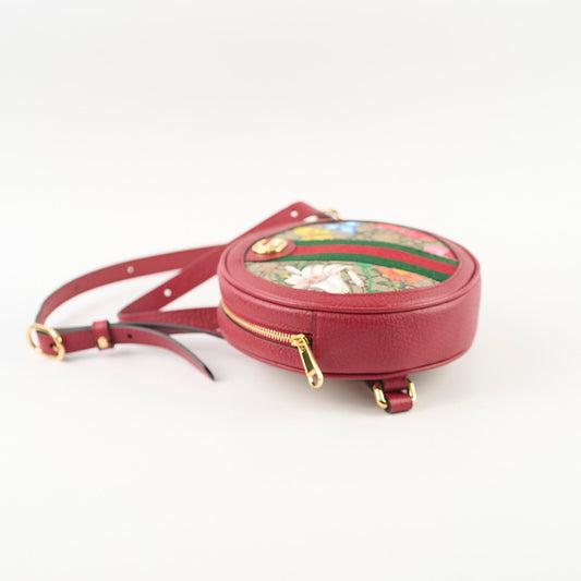 Gucci Ohipdia Floral GG Supreme Backpack Red - photo 2