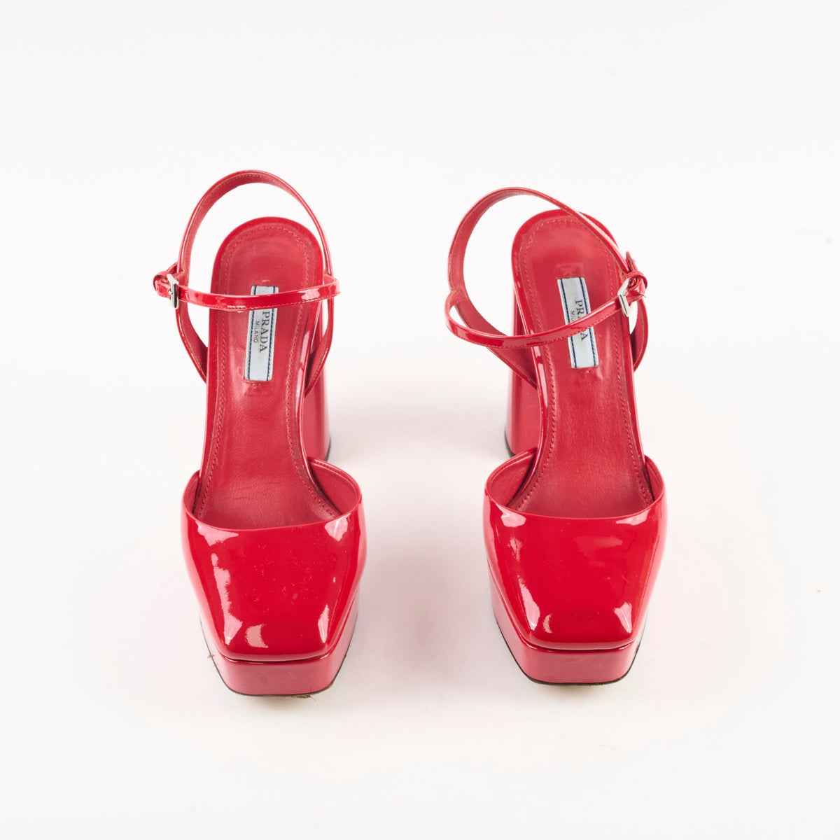 Prada Patent Pumps Red Size 36 - photo 2