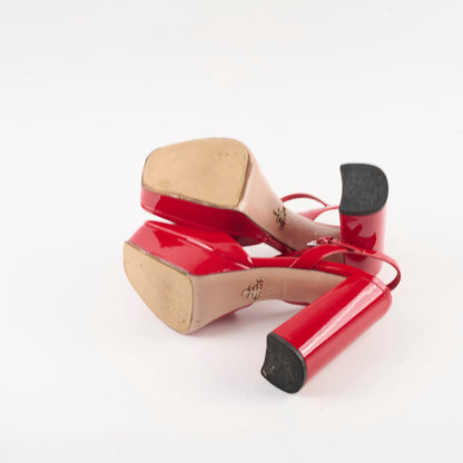 Prada Patent Pumps Red Size 36 - photo 4