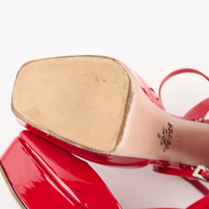 Prada Patent Pumps Red Size 36 - photo 11