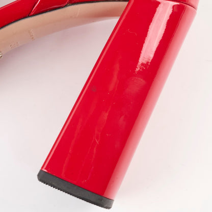 Prada Patent Pumps Red Size 36 - photo 10