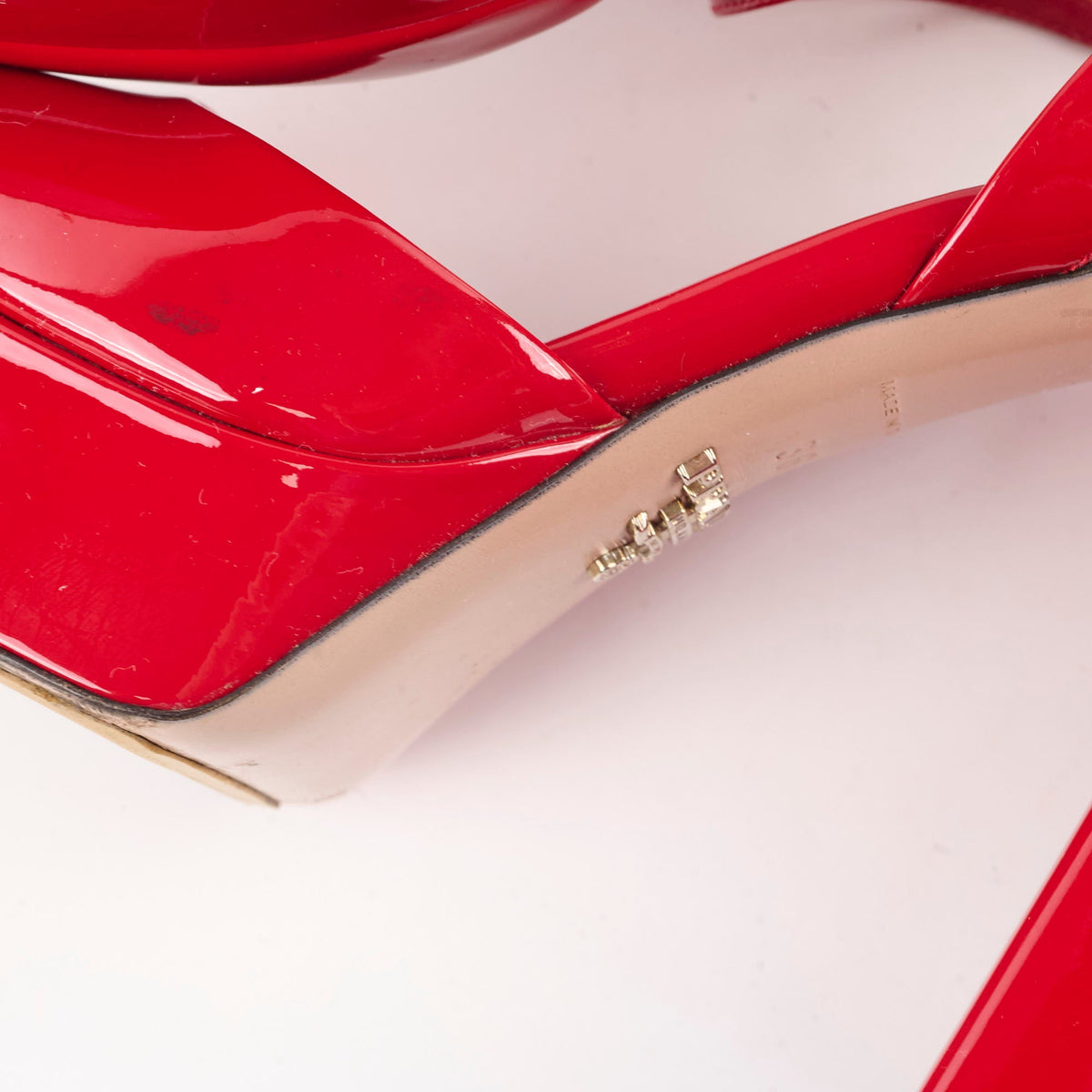 Prada Patent Pumps Red Size 36 - photo 5