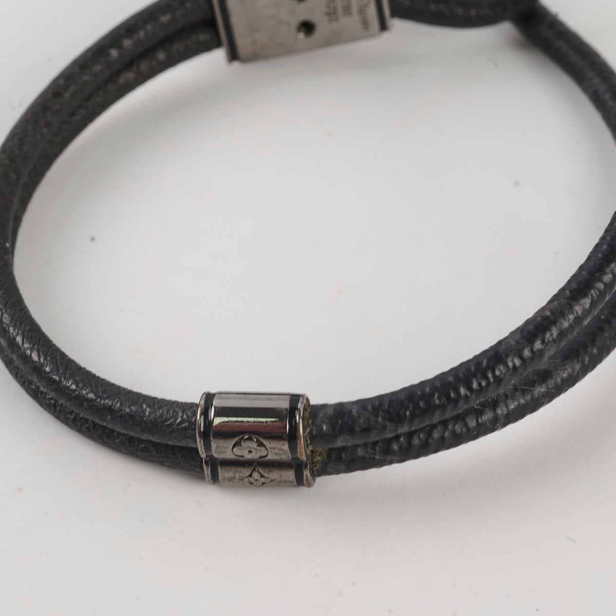 Louis Vuitton Men's Canvas Bracelet - photo 4