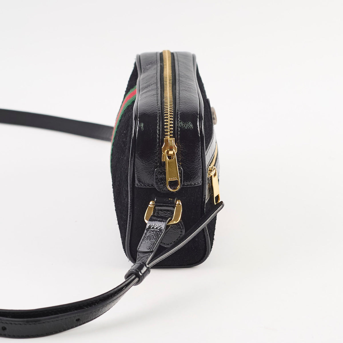 Gucci Suede Ophidia Crossbody Black - photo 3