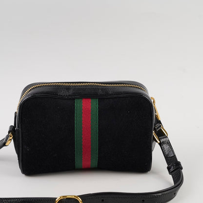 Gucci Suede Ophidia Crossbody Black - photo 2