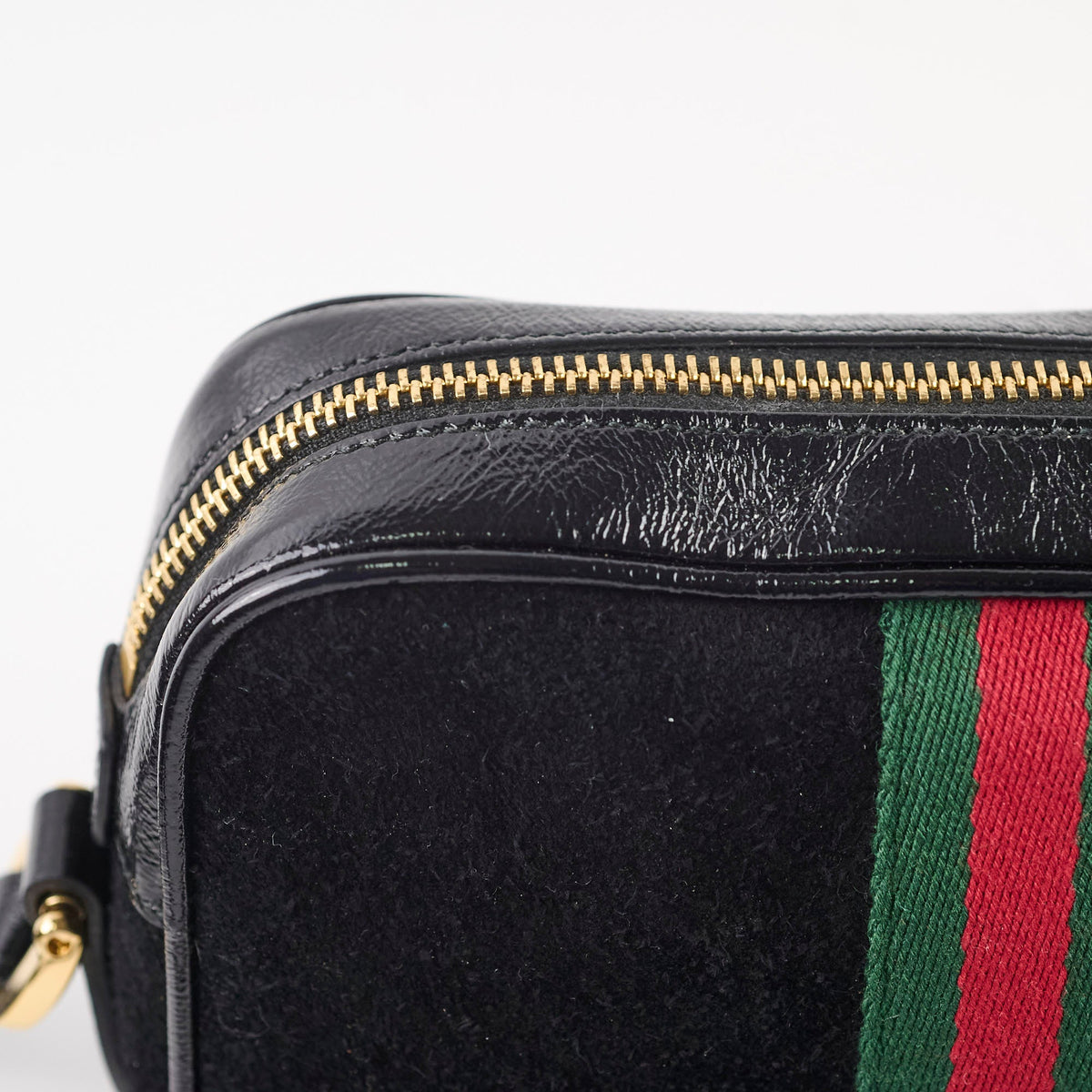 Gucci Suede Ophidia Crossbody Black - photo 5