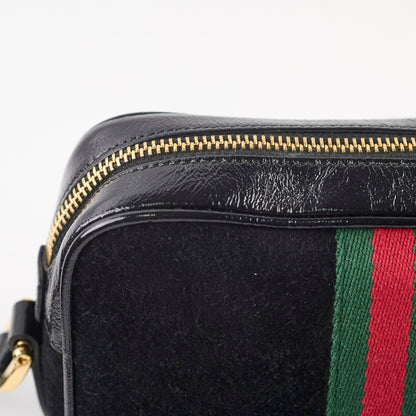 Gucci Suede Ophidia Crossbody Black - photo 5