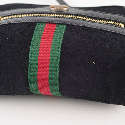 Gucci Suede Ophidia Crossbody Black - photo 7