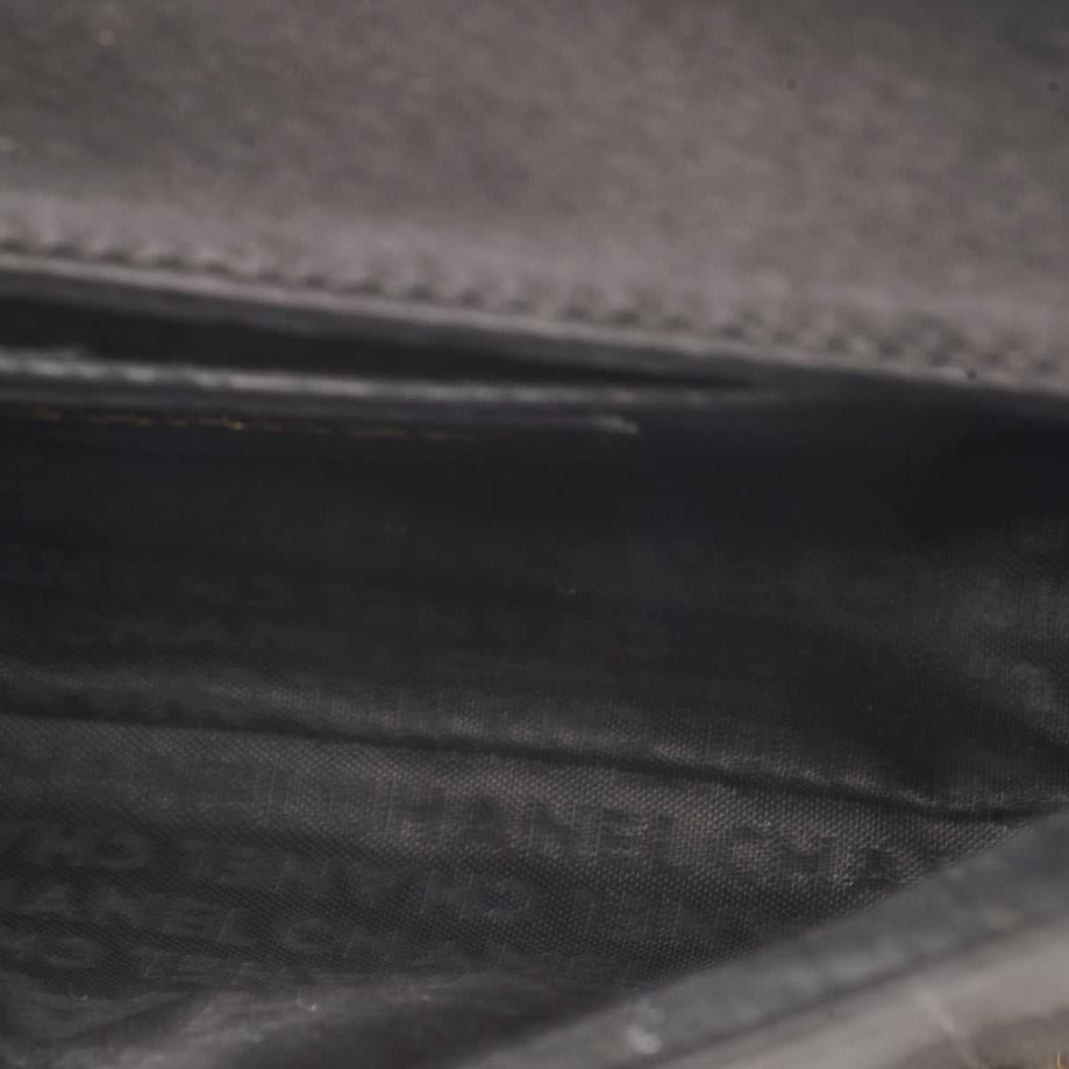 Chanel Chocolate Bar Mini Flap Black Satin - photo 5