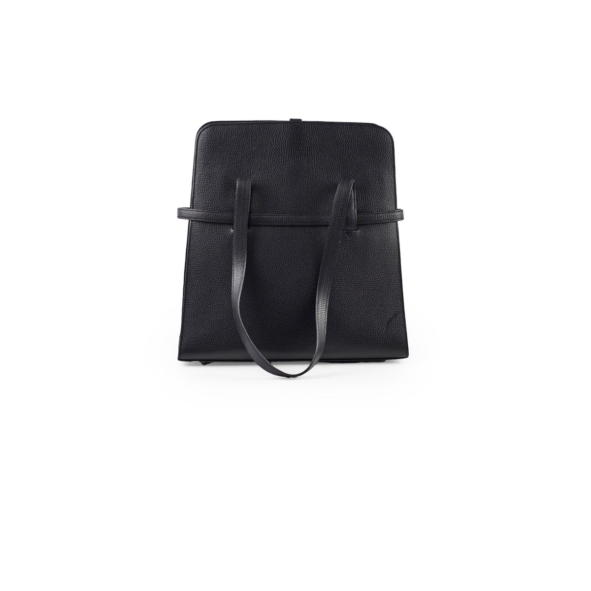 Hermes Black Document Holder Tote Bag - photo 1