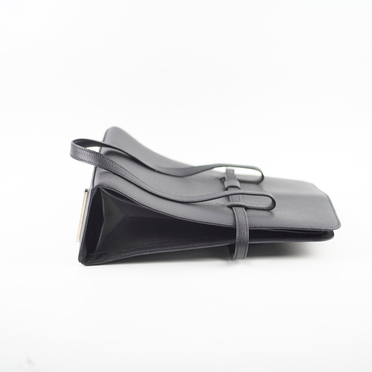 Hermes Black Document Holder Tote Bag - photo 4