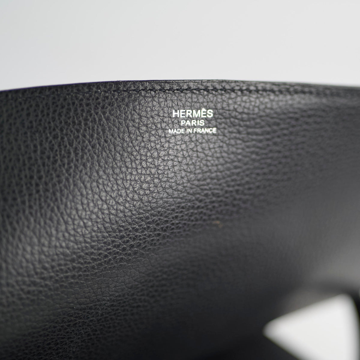 Hermes Black Document Holder Tote Bag - photo 8