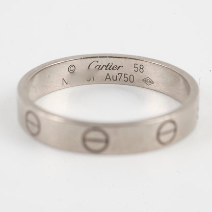 Cartier Love Ring Small Model White Gold size 58 - photo 6