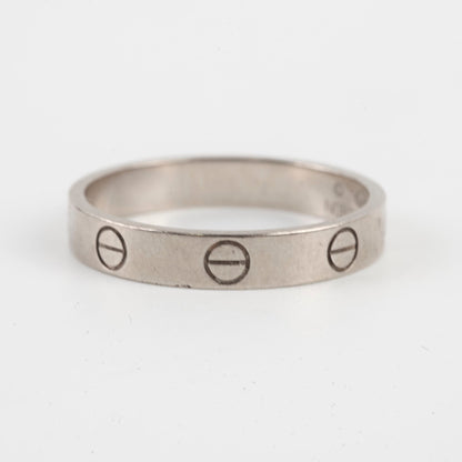 Cartier Love Ring Small Model White Gold size 58 - photo 2