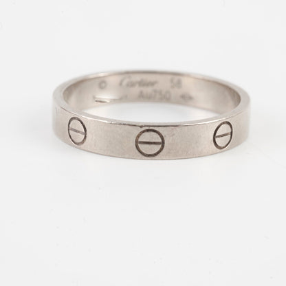 Cartier Love Ring Small Model White Gold size 58 - photo 4