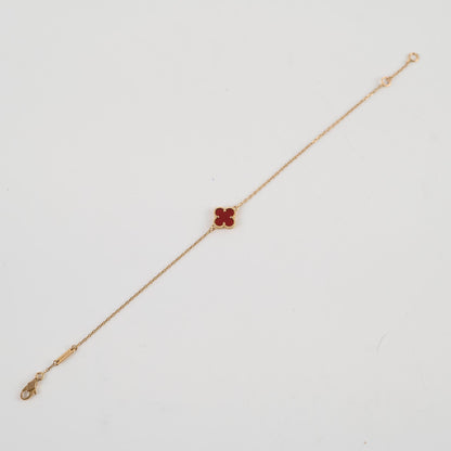Van Cleef & Arpels Sweet Carnelian Bracelet Rose Gold - photo 2
