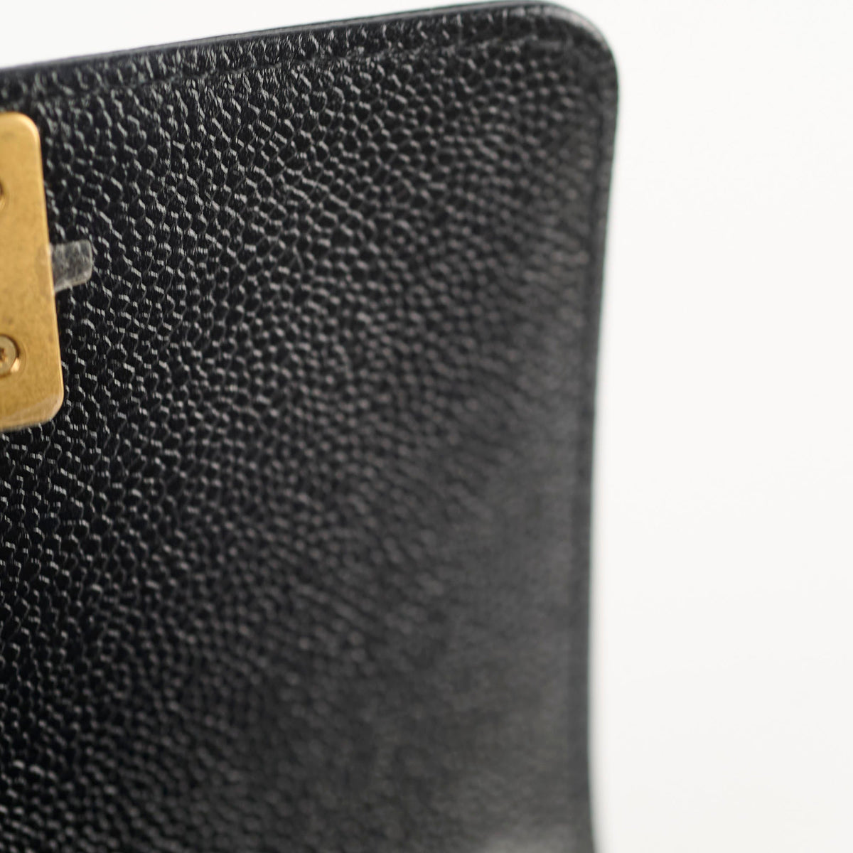 Chanel Mini Boy Bag Black Caviar GHW (Microchip) - photo 10