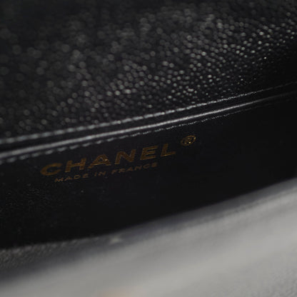 Chanel Mini Boy Bag Black Caviar GHW (Microchip) - photo 7