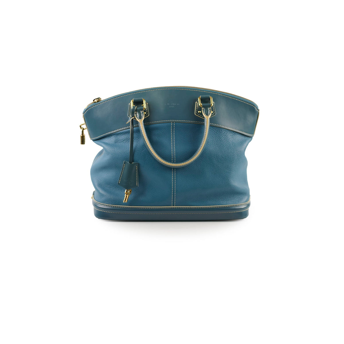 Louis Vuitton Suhali Lockit Bag Blue - photo 1