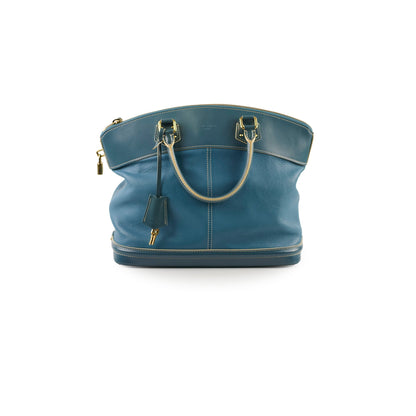 Louis Vuitton Suhali Lockit Bag Blue - photo 1