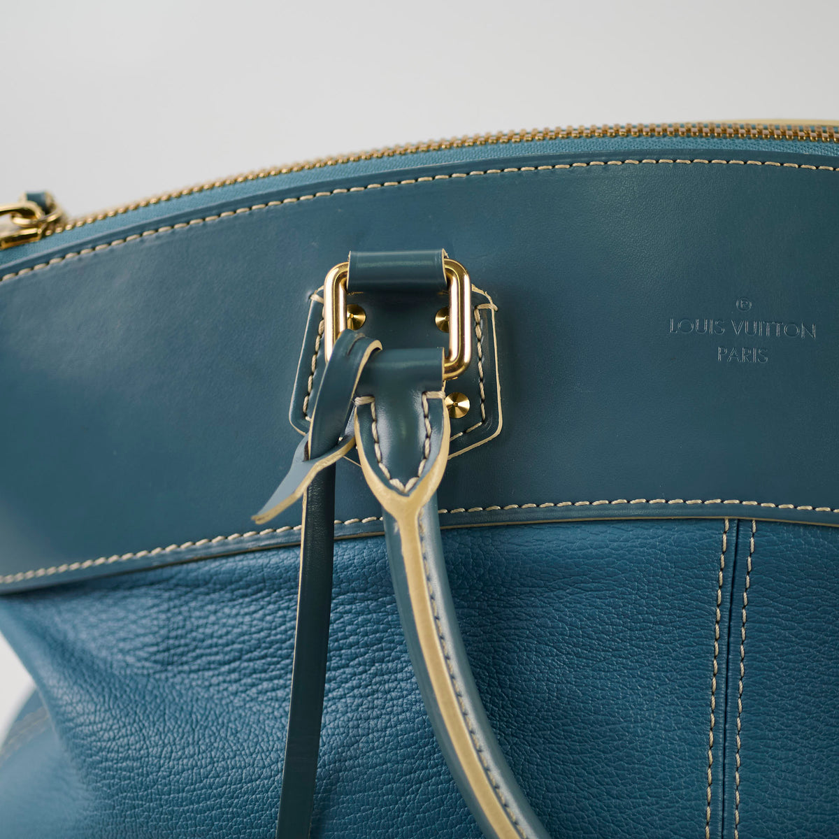 Louis Vuitton Suhali Lockit Bag Blue - photo 15
