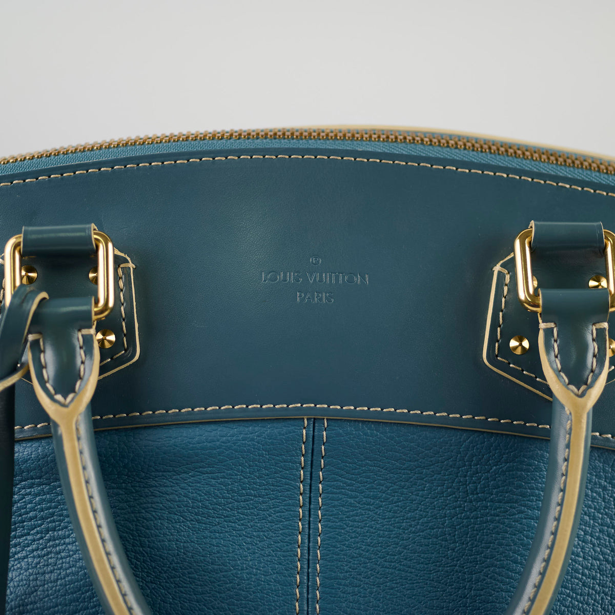 Louis Vuitton Suhali Lockit Bag Blue - photo 14