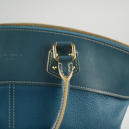 Louis Vuitton Suhali Lockit Bag Blue - photo 13