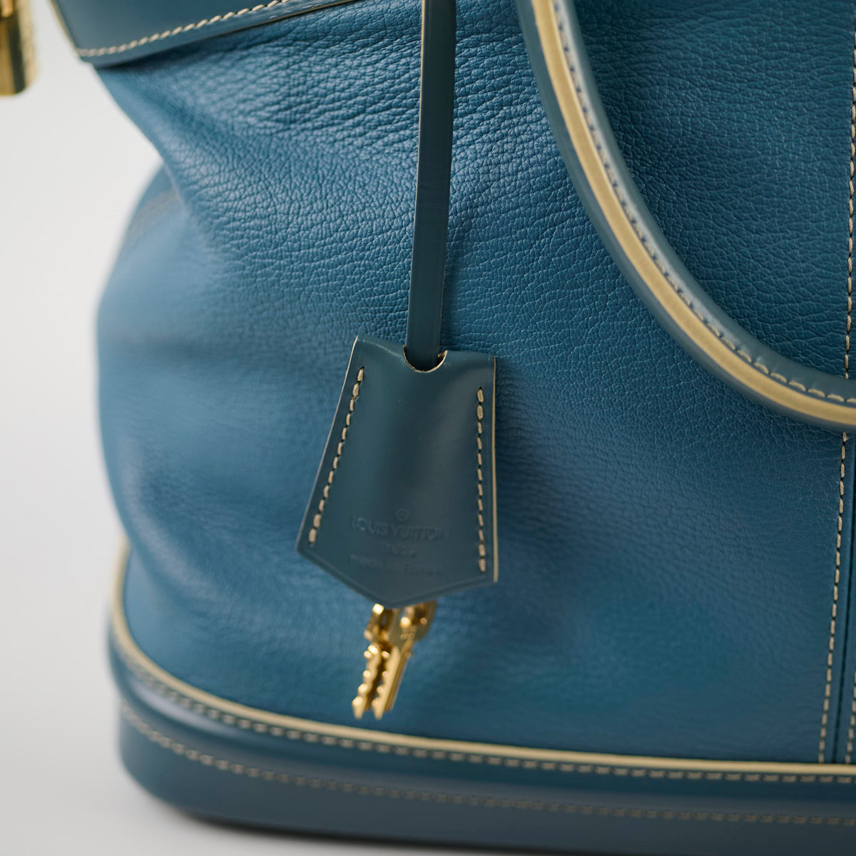 Louis Vuitton Suhali Lockit Bag Blue - photo 12