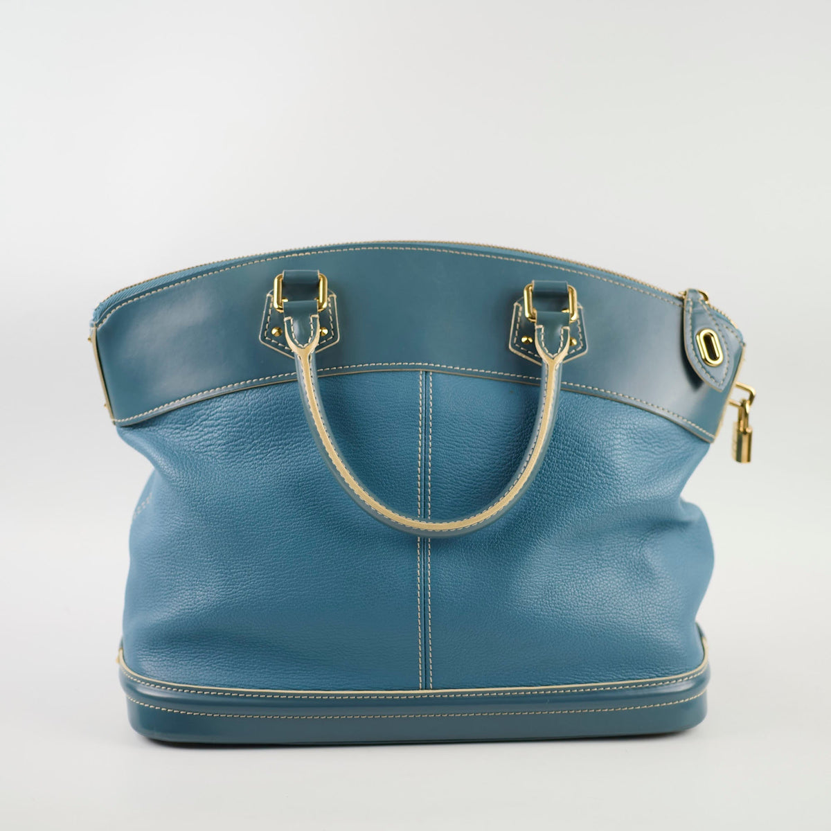 Louis Vuitton Suhali Lockit Bag Blue - photo 2