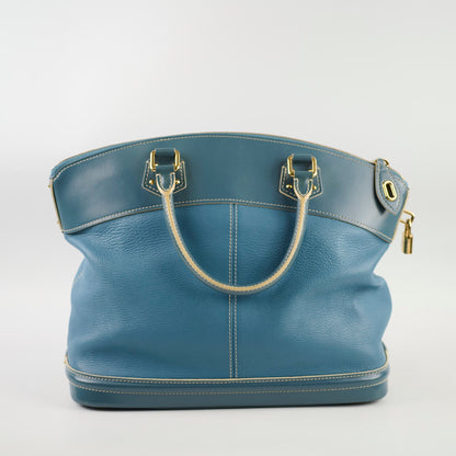 Louis Vuitton Suhali Lockit Bag Blue - photo 2