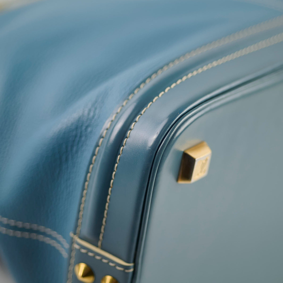 Louis Vuitton Suhali Lockit Bag Blue - photo 16