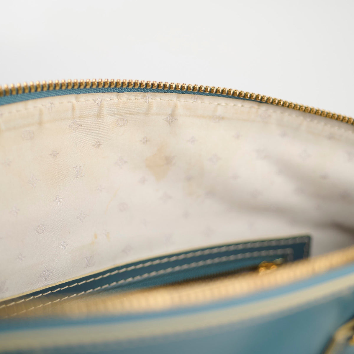Louis Vuitton Suhali Lockit Bag Blue - photo 7