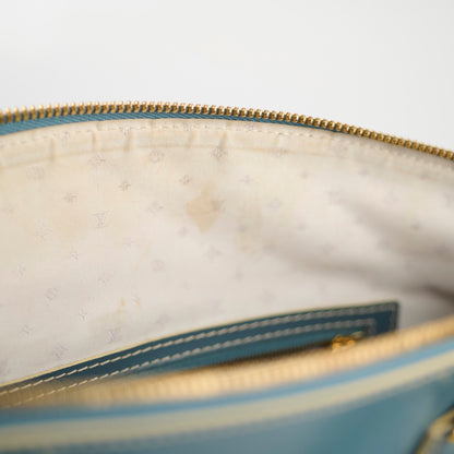 Louis Vuitton Suhali Lockit Bag Blue - photo 7