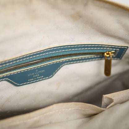 Louis Vuitton Suhali Lockit Bag Blue - photo 6
