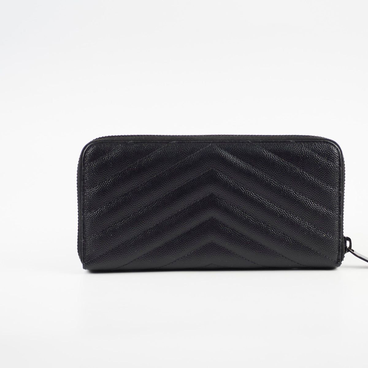 Saint Laurent Logo Long Wallet Black - photo 3
