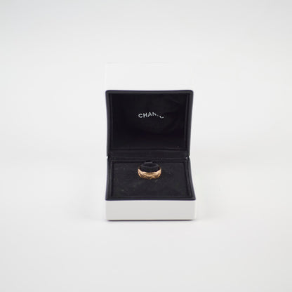 Chanel Coco Crush Beige Gold Ring Size 51 - photo 6
