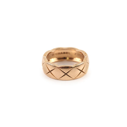 Chanel Coco Crush Beige Gold Ring Size 51 - photo 1