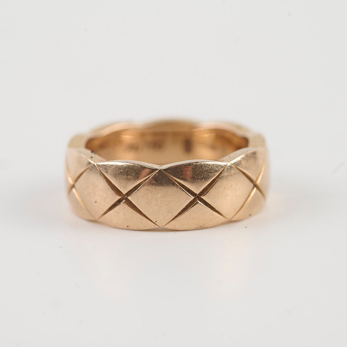 Chanel Coco Crush Beige Gold Ring Size 51 - photo 2
