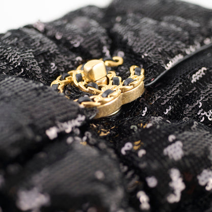 Chanel 19 Small Sequin Black Series 30 - photo 16